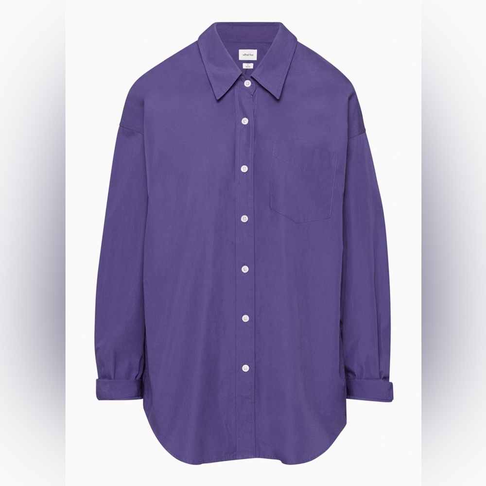 Aritzia Wilfred Free Relaxed Shirt Size Small - Picture 5 of 9